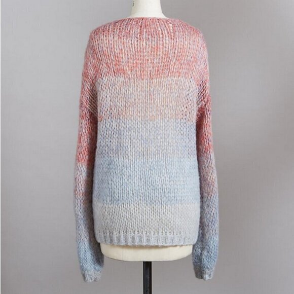 💕SUNDANCE💕 Favorite Hue Cardigan ~ Ombre Medium/Large M/L - Picture 3 of 11